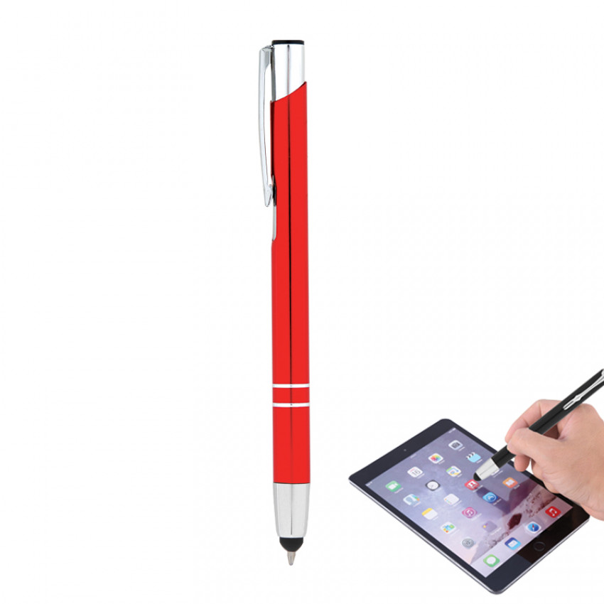 1011 Metal Tükenmez Touchpen Kalem