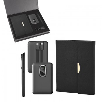 5072 Defter & Kalem & Powerbank Set