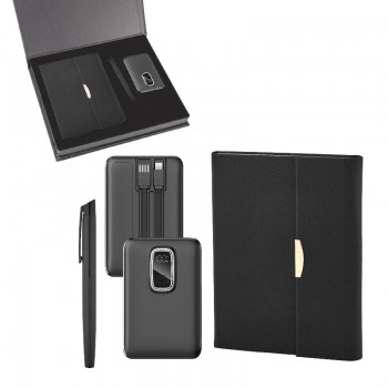 5072 Defter & Kalem & Powerbank Set